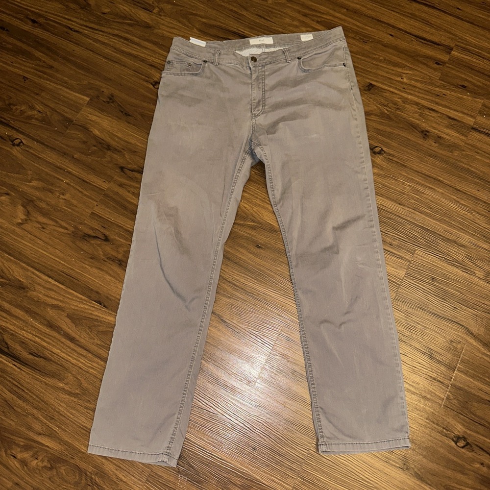 BRAX FEEL GOOD COOPER FANCY REGULAR FIT PANTS SIZE 38/32 **FLAW